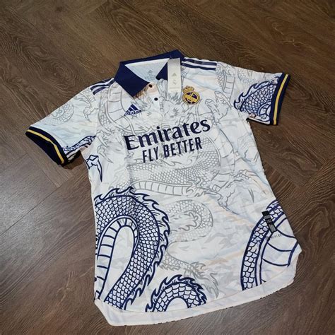 Brand New Limited Edition 2022 2023 Real Madrid Chinese Dragon Jersey