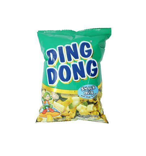 ding dong snack mix with chip and curls 100g asia grocery town