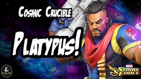 Cosmic Crucible Gameplay Winning In A Row Was A Bad Idea Marvel Strike Force YouTube