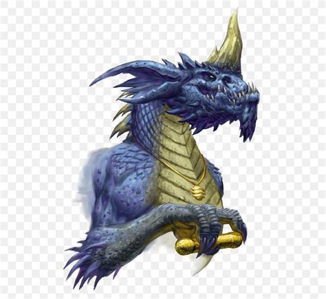 Dungeons And Dragons Blue Dragon Tiamat Draconomicon Png 548x754px