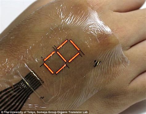 University Of Tokyo Develops Electronic Skin That Can Track Your