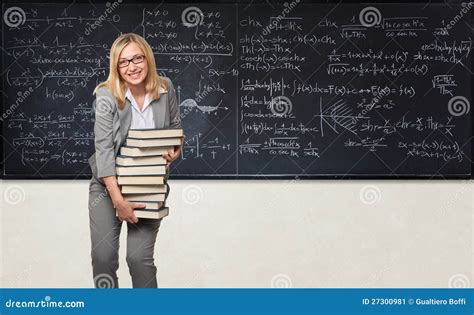 Funny Teacher Stock Image Image 27300981