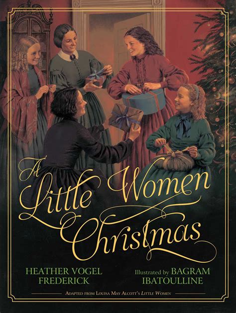 A Little Women Christmas Book By Heather Vogel Frederick Bagram