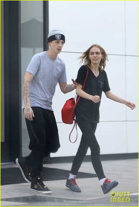 Lily Rose Depp Shops With Rumored Boyfriend Ash Stymest Photo