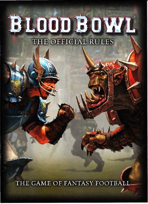 Blood Bowl The Offical Rules Pdf PDFCOFFEE