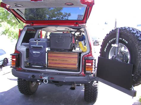 Rear Storage Jeep Cherokee Xj Mods Pinterest