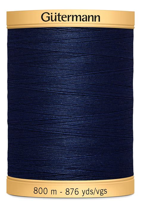 Gutermann Cotton Thread 5322 Navy Blue 800m 876yds