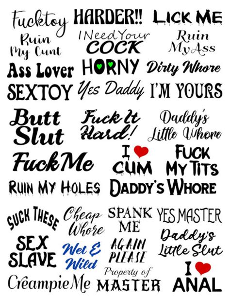 Girls Temporary Tattoo Stencil 100 Pack Temporary Tattoo Store Porn Sex Picture