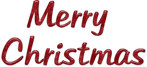Merry Christmas Word Art Png Clipart Png All