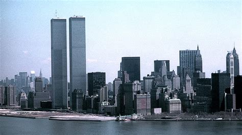 Lower Manhattan Island With Twin Towers Photograph By John Brink