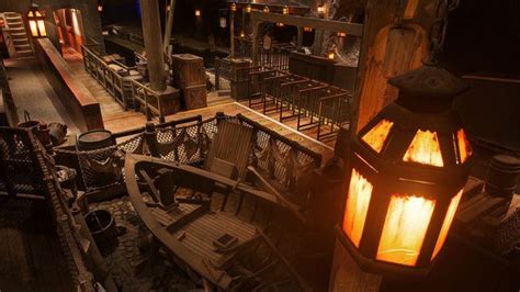 The Loading Dock At The Pirates Of The Caribbean Attraction In