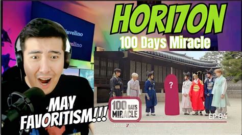 Reaction Hori7on 100 Days Miracle Ep4 풀버전 호라이즌이 경험하는 조선시대부터 Mz