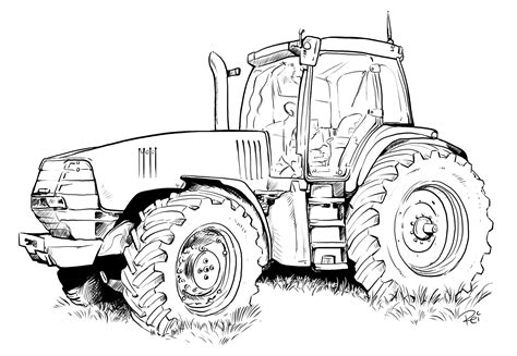 Case Ih Coloring Pages Learning How To Read