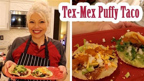 How To Make Tex Mex Puffy Tacos Youtube