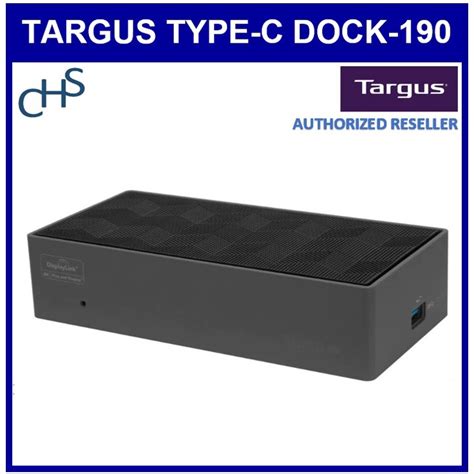 Targus Dock Usb C Universal Dv K Hdmi Ethernet Charging Ports Docking Station With W