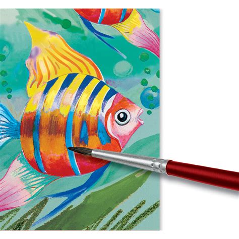 Watercolor Painting For Kids Watercolor Paint Set Of 12 Colors Faber