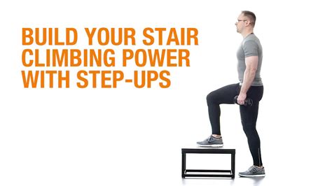 Wellness Wednesday Build Your Stair Climbing Power With Step Ups Youtube