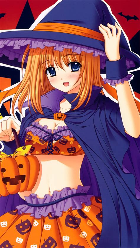 Anime Halloween 2013samsung Galaxy S4 Wallpaper1080×1920 4 Kawaii Mobile