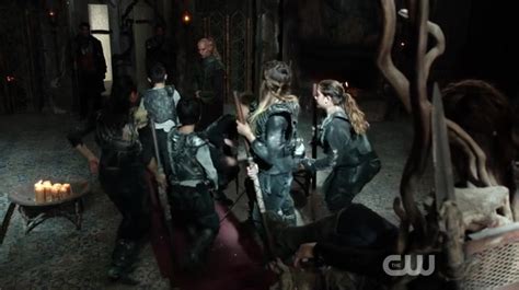 After being presumed dead, passengers onboard flight 828 return and discover the world has aged five years. Recap of "The 100" Season 3 Episode 4 | Recap Guide