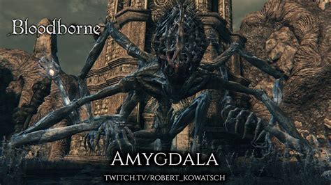 Amygdala Boss Fight Bloodborne Youtube
