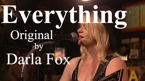 Darla Fox Everything Live At Kulaks June 8th 2015 Youtube