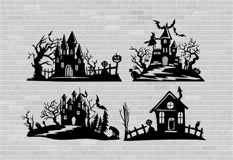 Halloween Cut Files Dxf Files For Laser Dxf Files For Cnc Etsy