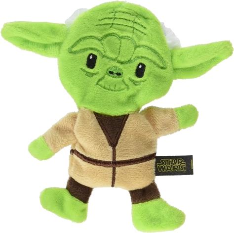 Pet Supplies Star Wars Dog Toy Yoda 6 Inch Plush Flattie Dog Toy