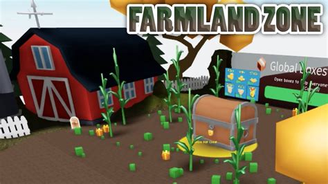 Content Update Farmland Zone Roblox Unboxing Simulator Youtube