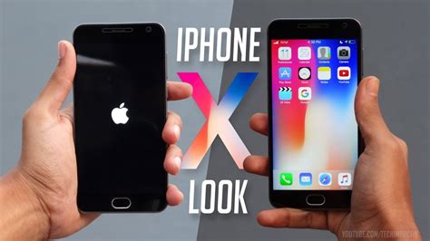 Install Ios 11 On Any Android Phone No Root Iphone X Look On