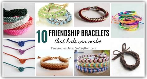 10 Diy Friendship Bracelets For Kids To Make For Friendship Day