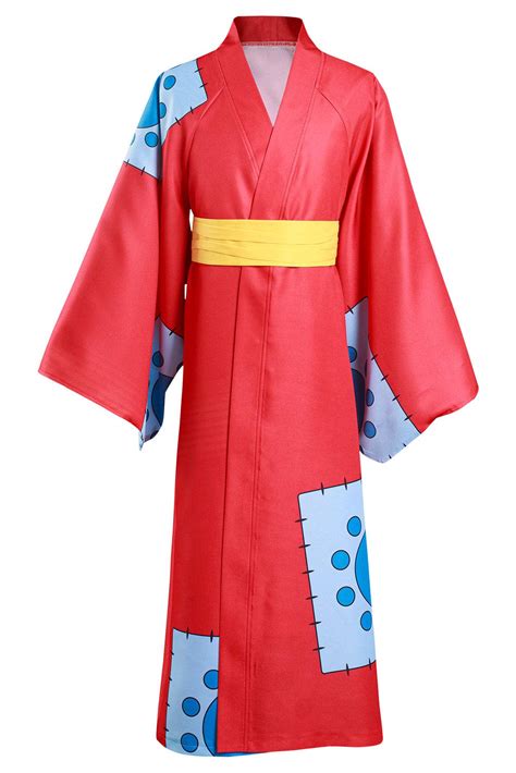 Wano Luffy Costume Cosplay Japanese Kimono For Men Anime Buy Online In