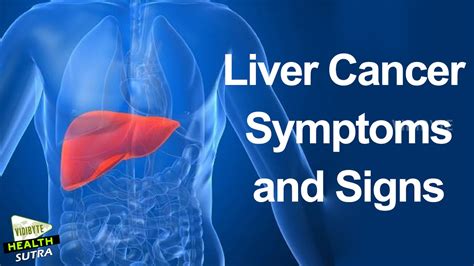 Liver Cancer Symptoms And Signs Health Tips Youtube
