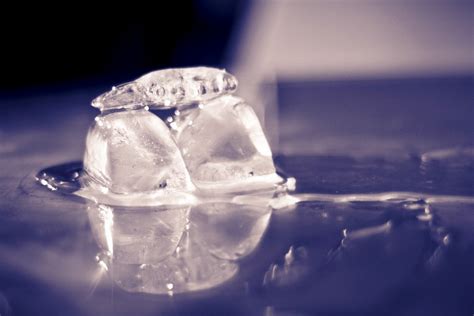 Ice Cube Melting In Water