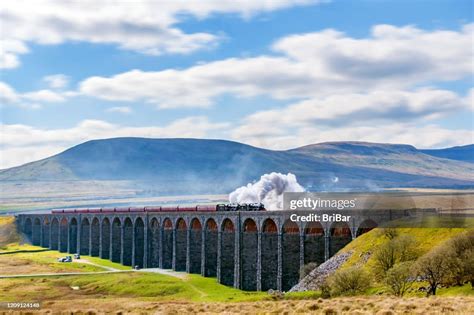 Ribblehead Viaduct Yorkshire Dales England Uk High Res Stock Photo