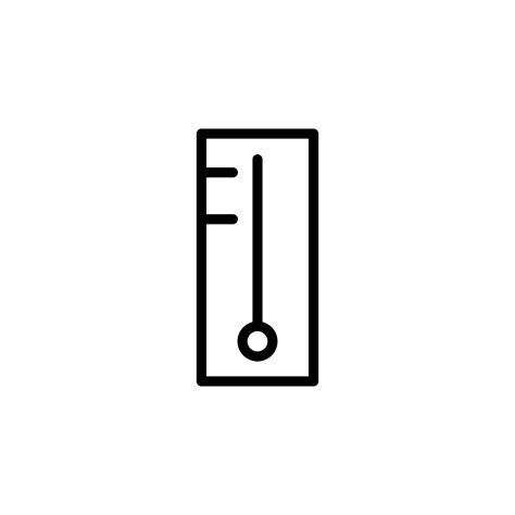 Thermometer Temperature Vector Icon Illustration 23196092 Vector Art At