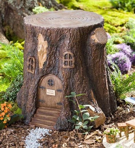 Tree Stump Fairy Gardens That Will Bring Magic To Your Life