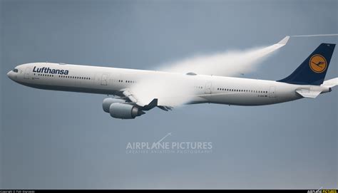 D Aihk Lufthansa Airbus A340 600 At Frankfurt Photo Id 1312950