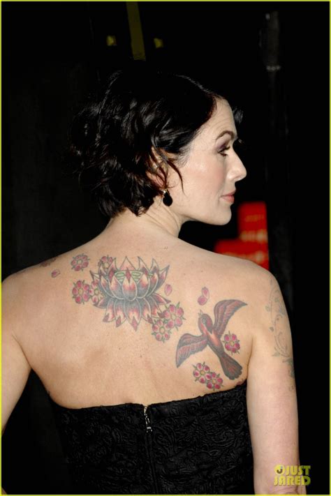 Lena Headey Bares Sexy Tattoos At Rise Of An Empire Premiere