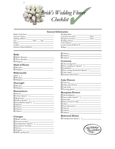Printable Bride S Packing List Wedding Day Checklist Wedding Vrogue