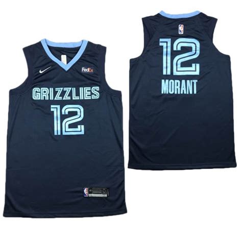 Mens Nba Vancouver Grizzlies Ja Morant 12 Basketball Swingman Jersey