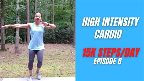Fulltotal Body Cardio Workout 15000 Steps Per Day Challenge On