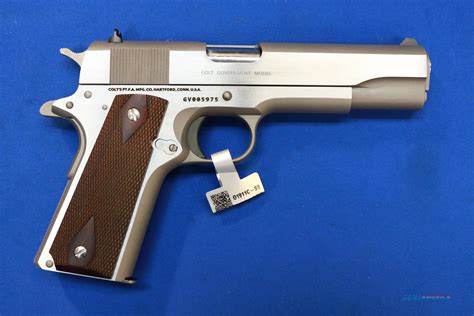 Colt 1911 Government Classic Stainl For Sale At