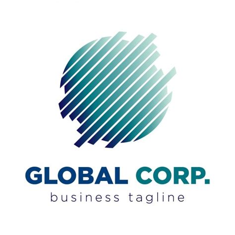 Global Corporation Logo Vector Free Download