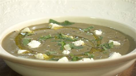 Recette Soupe glacée à loseille au fromage de chèvre frais
