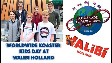 Worldwide Koaster Kids Day At Walibi Holland Youtube