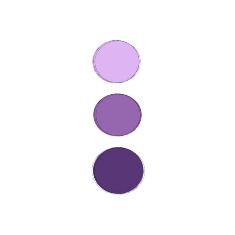 Freetoedit Palettes Purple Circles Sticker By Lisatrejo29