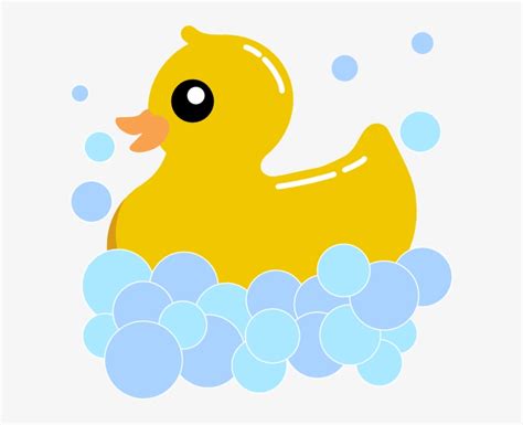 Blue Rubber Duck Clip Art