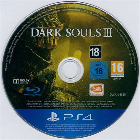 Dark Souls Iii 2016 Playstation 4 Box Cover Art Mobygames
