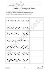 This is an online quiz called tierspuren. Tiere im Winter | Lernbiene