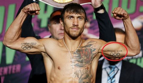 Kevin got inked this tattoo in the blue shade while britney got it in pink color. Vasyl Lomachenko's 6 Tattoos & Their Meanings - Body Art Guru